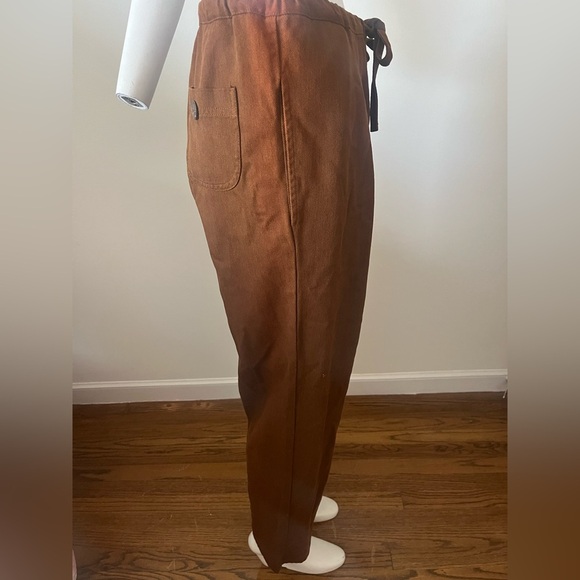 Old Friends Brown Tencel Pants, Made in USA - Picture 3 of 15